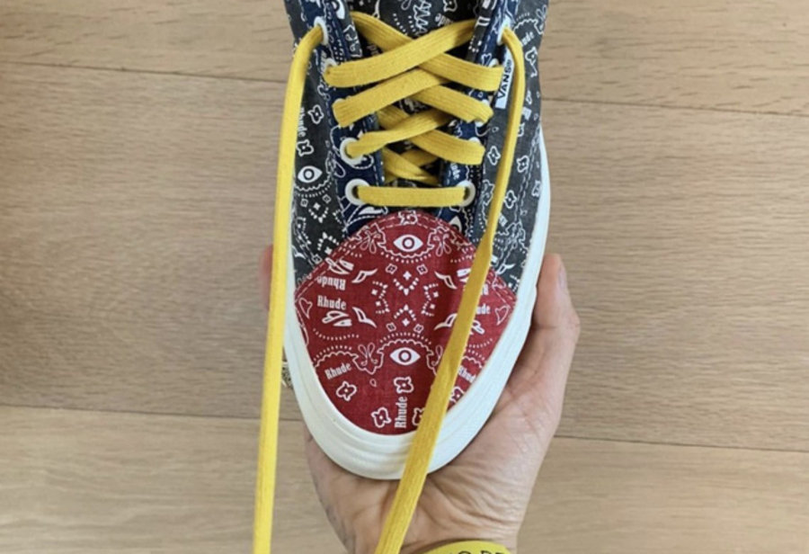 RHUDE,Vans,Vans vault,发售 酷似腰果花的拼接鞋身!RHUDE x Vans Vault 实物抢先看 RHUDE,Vans,Vans vault,发售 酷似腰果花的拼接鞋身!RHUDE x Vans Vault 实物抢先看