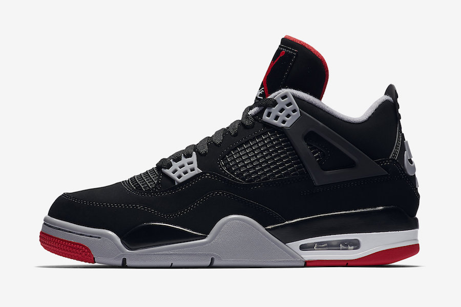 Air Jordan 4,AJ4,bred,发售,30849 除了 Logo 还有何区别?黑红 Air Jordan 4 新老版本对比 Air Jordan 4,AJ4,bred,发售,30849 除了 Logo 还有何区别?黑红 Air Jordan 4 新老版本对比