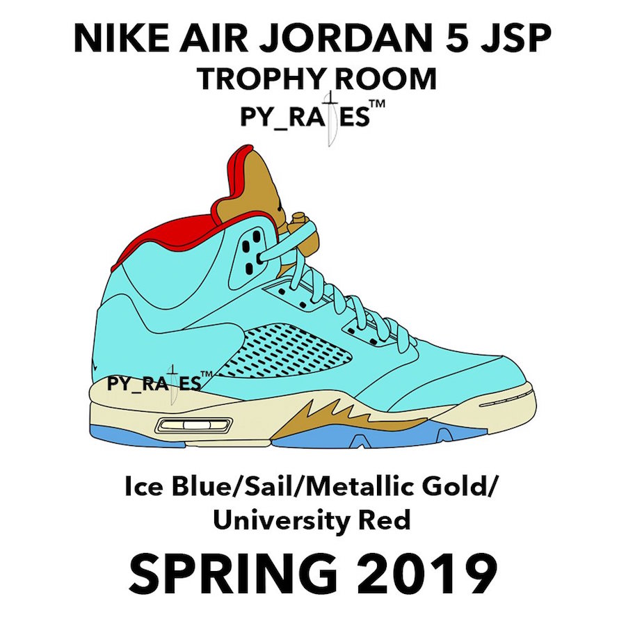 Trophy Room,AJ5,Air Jordan 5 Jordan 亲儿子联名!Trophy Room x AJ5 实物首度曝光 Trophy Room,AJ5,Air Jordan 5 Jordan 亲儿子联名!Trophy Room x AJ5 实物首度曝光