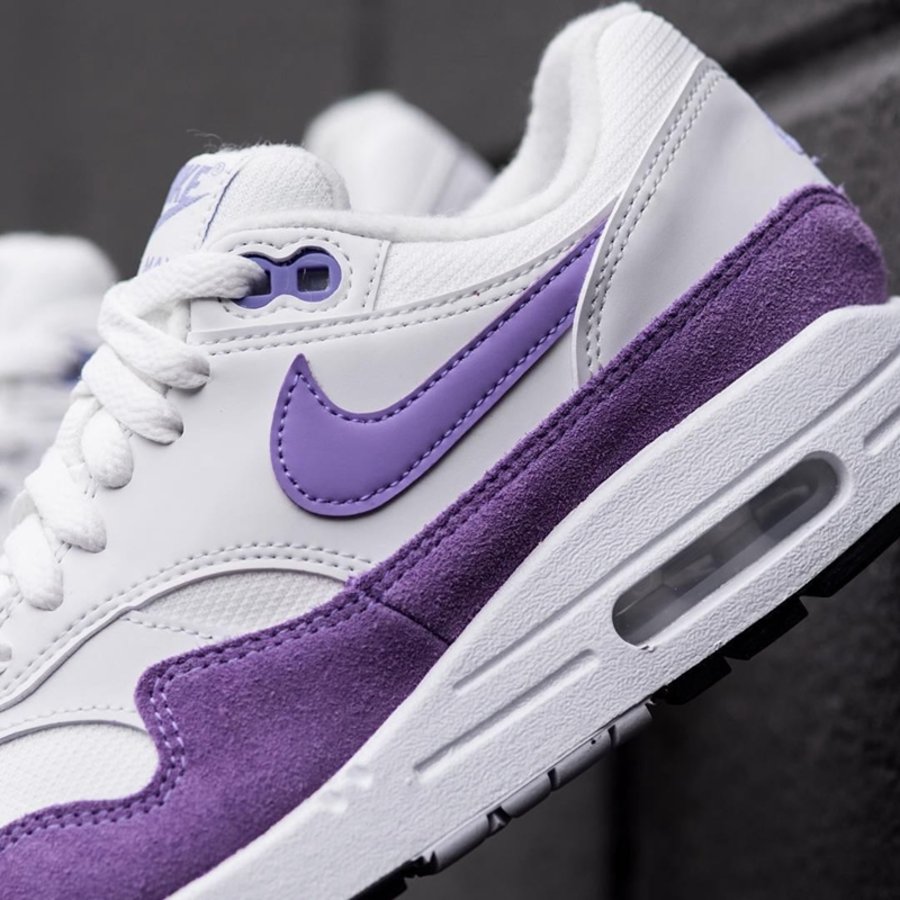 Nike,Air Max 1,319986-118 适合夏日的白紫装扮!Air Max 1 全新配色登场 Nike,Air Max 1,319986-118 适合夏日的白紫装扮!Air Max 1 全新配色登场
