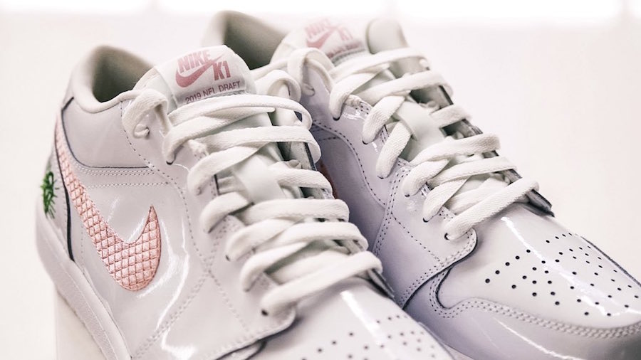 Air Jordan 1 Low,Nike 全漆皮鞋面!Air Jordan 1 Low “Nike K1” PE 曝光 Air Jordan 1 Low,Nike 全漆皮鞋面!Air Jordan 1 Low “Nike K1” PE 曝光