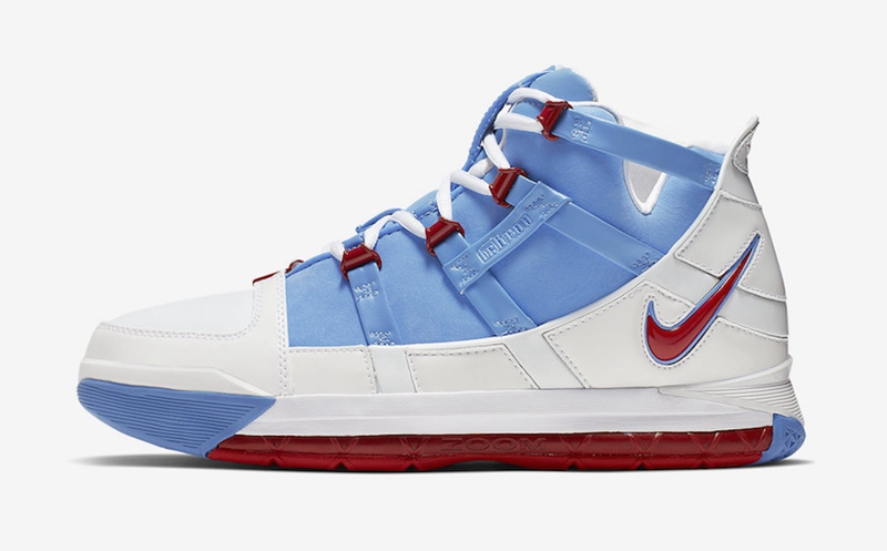 Nike,Zoom LeBron 3,AO2434-400 纪念詹皇首个 MVP!Nike LeBron 3 PE 配色即将发售 Nike,Zoom LeBron 3,AO2434-400 纪念詹皇首个 MVP!Nike LeBron 3 PE 配色即将发售