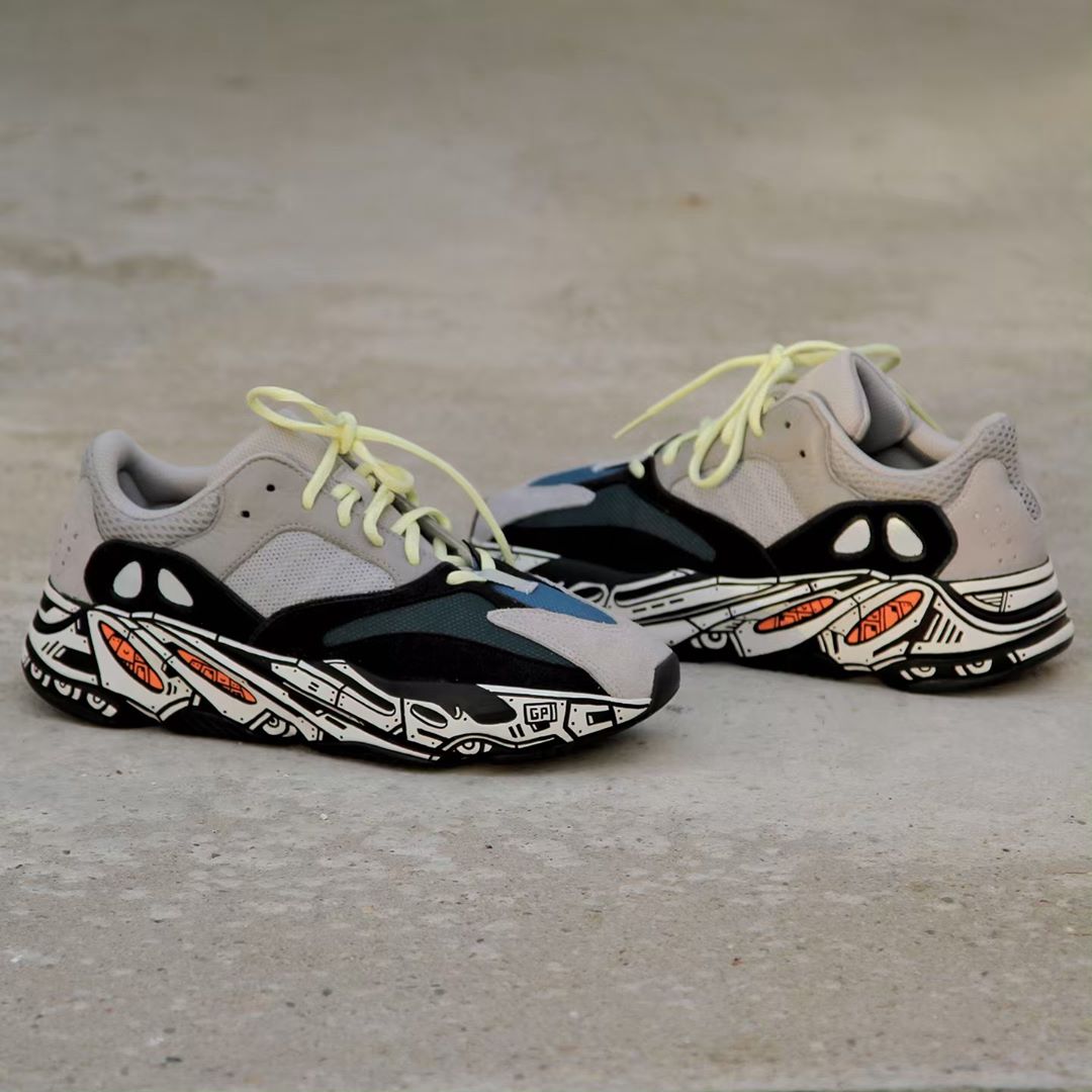 adidas,Yeezy 700 Yeezy 700 也能玩二次元!这辆「球鞋战车」了解一下! adidas,Yeezy 700 Yeezy 700 也能玩二次元!这辆「球鞋战车」了解一下!