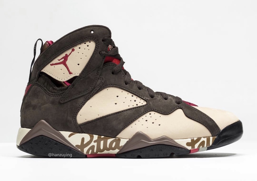 Nike,Air Jordan 7,发售 细节实物完整曝光!Patta x Air Jordan 7 六月发售 Nike,Air Jordan 7,发售 细节实物完整曝光!Patta x Air Jordan 7 六月发售