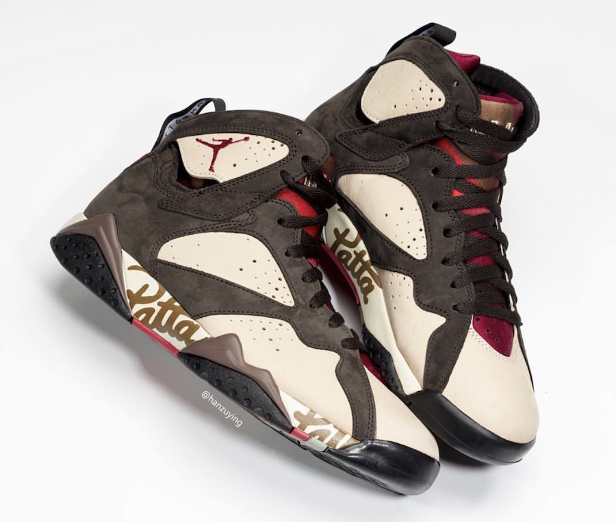 Nike,Air Jordan 7,发售 细节实物完整曝光!Patta x Air Jordan 7 六月发售 Nike,Air Jordan 7,发售 细节实物完整曝光!Patta x Air Jordan 7 六月发售