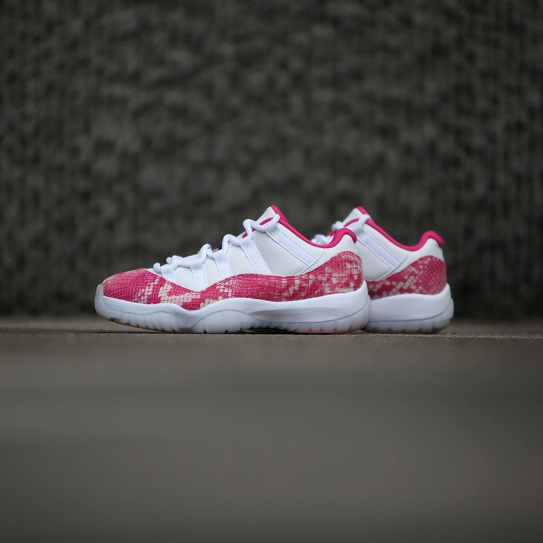 Air Jordan 11 Low,AJ11 Low,发售, 时隔 6 年高调回归!粉蛇 Air Jordan 11 Low 实物美图来了! Air Jordan 11 Low,AJ11 Low,发售, 时隔 6 年高调回归!粉蛇 Air Jordan 11 Low 实物美图来了!
