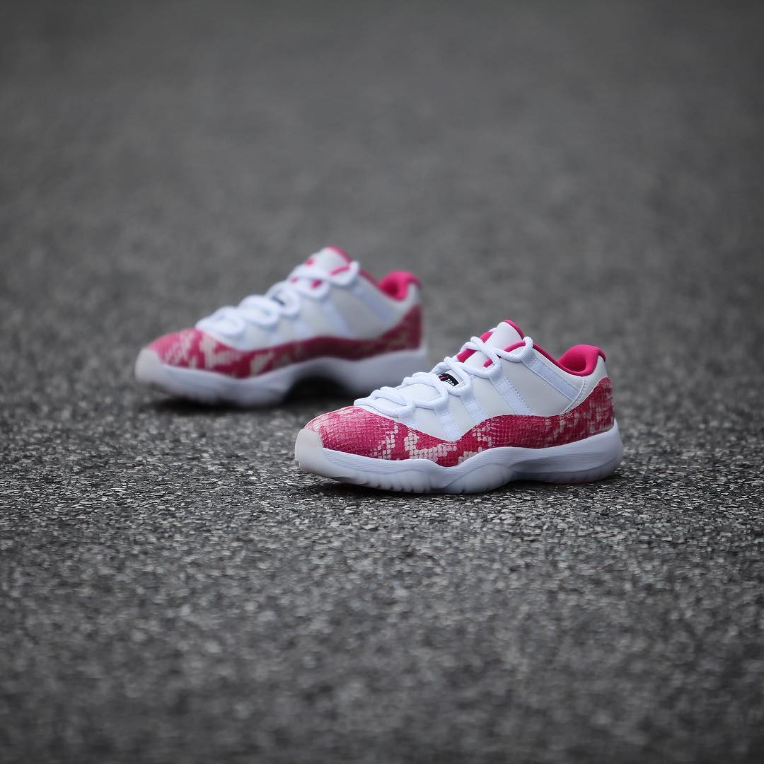 Air Jordan 11 Low,AJ11 Low,发售, 时隔 6 年高调回归!粉蛇 Air Jordan 11 Low 实物美图来了! Air Jordan 11 Low,AJ11 Low,发售, 时隔 6 年高调回归!粉蛇 Air Jordan 11 Low 实物美图来了!