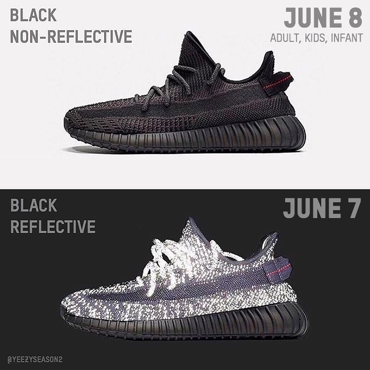 Yeezy,Yeezy 350, FU9161 FU9161 天使 + 满天星!两双纯黑 Yeezy 350 Boost V2 发售提前了! Yeezy,Yeezy 350, FU9161 FU9161 天使 + 满天星!两双纯黑 Yeezy 350 Boost V2 发售提前了!