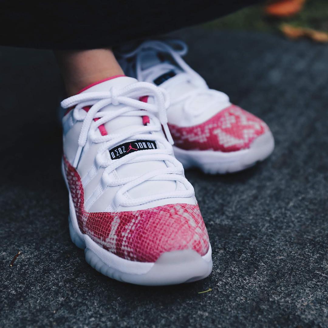 Air Jordan 11 Low,AJ11,发售,AH78 粉蛇 Air Jordan 11 Low 上脚美图欣赏!明日即将发售! Air Jordan 11 Low,AJ11,发售,AH78 粉蛇 Air Jordan 11 Low 上脚美图欣赏!明日即将发售!
