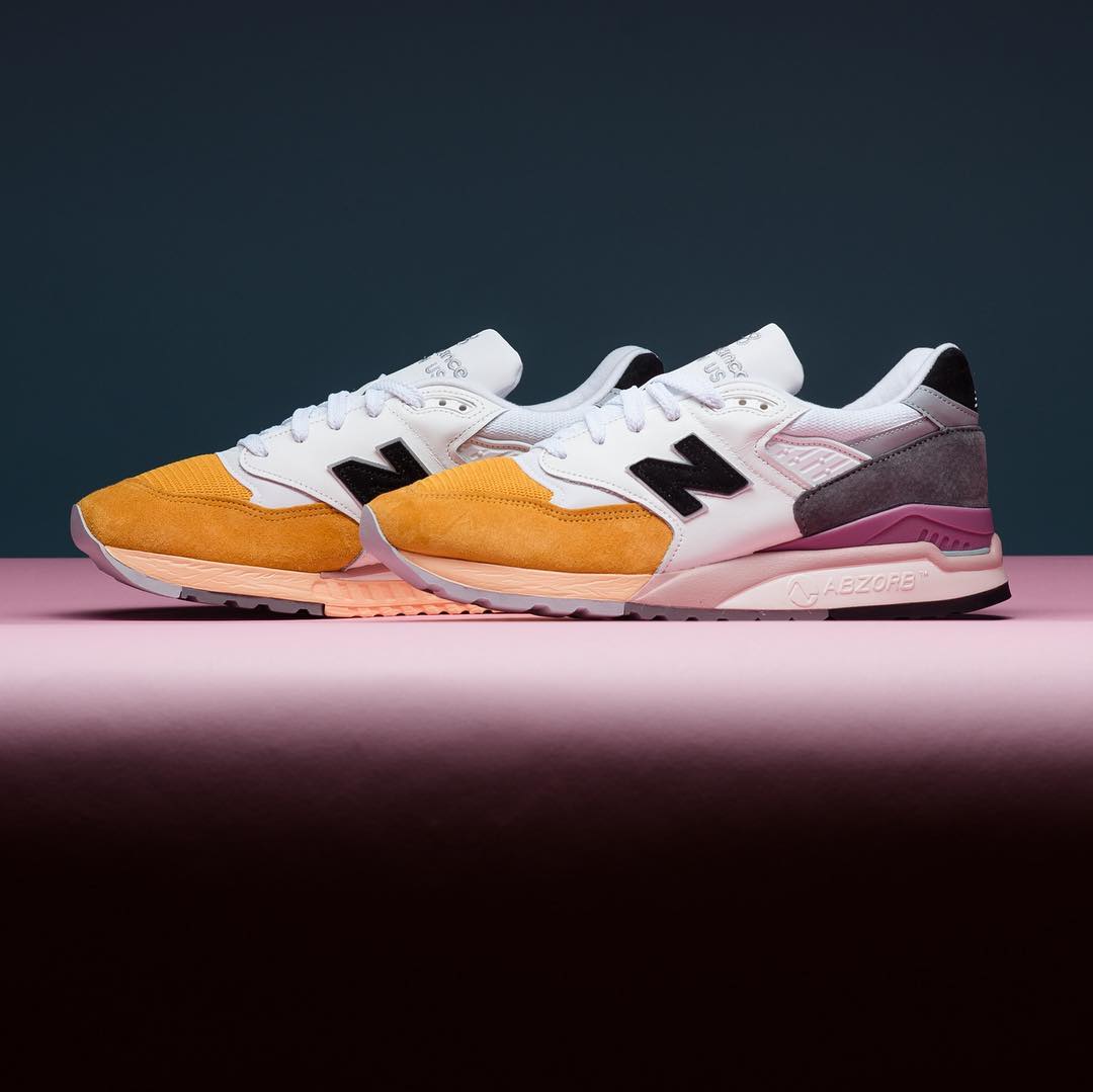 New Balance,NB,998 多种色彩拼接!这款美产 New Balance 新品有点帅 New Balance,NB,998 多种色彩拼接!这款美产 New Balance 新品有点帅