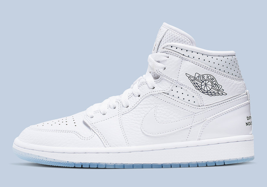 Air Jordan 1 Mid,发售,CI9100-100 水晶底小白鞋来了!全新 Air Jordan 1 Mid 下周发售 Air Jordan 1 Mid,发售,CI9100-100 水晶底小白鞋来了!全新 Air Jordan 1 Mid 下周发售