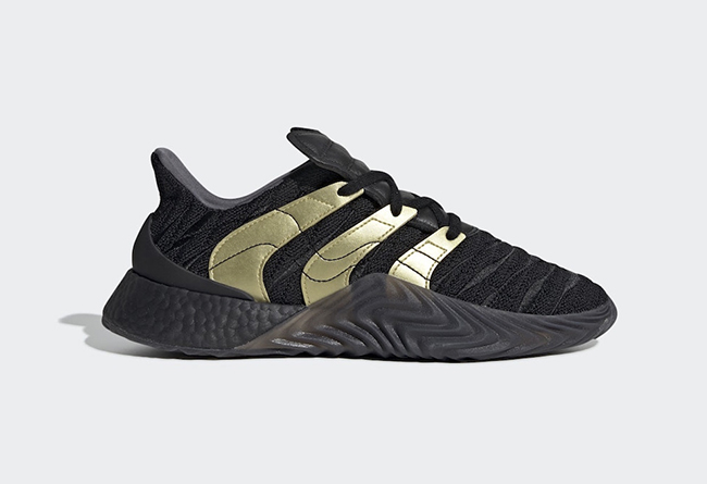 adidas,Sobakov Boost,D98155,发售 缓震配置升级!adidas Sobakov Boost 黑金配色登场 adidas,Sobakov Boost,D98155,发售 缓震配置升级!adidas Sobakov Boost 黑金配色登场