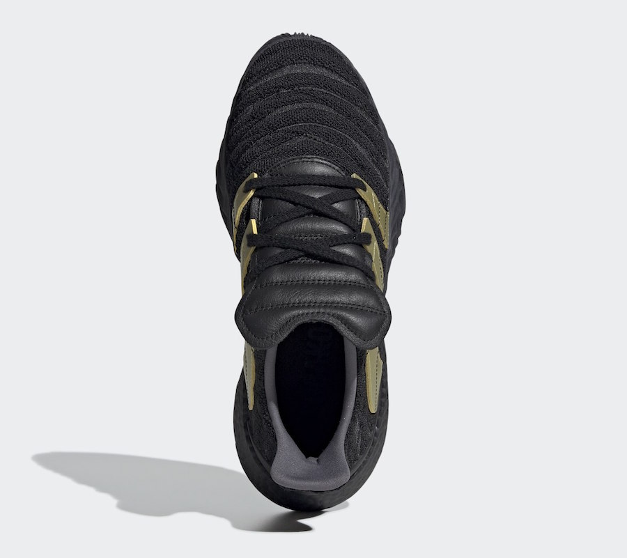 adidas,Sobakov Boost,D98155,发售 缓震配置升级!adidas Sobakov Boost 黑金配色登场 adidas,Sobakov Boost,D98155,发售 缓震配置升级!adidas Sobakov Boost 黑金配色登场