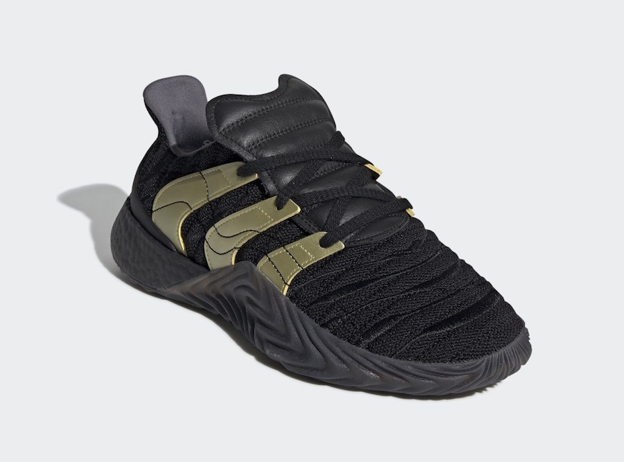 adidas,Sobakov Boost,D98155,发售 缓震配置升级!adidas Sobakov Boost 黑金配色登场 adidas,Sobakov Boost,D98155,发售 缓震配置升级!adidas Sobakov Boost 黑金配色登场
