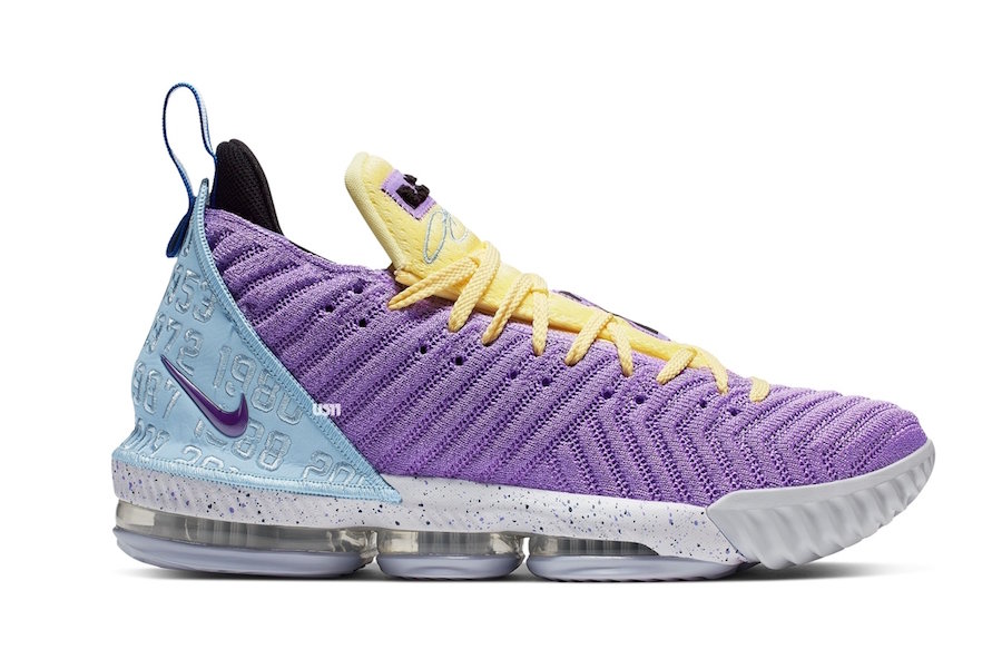 Nike,LeBron 16 Lakers,发售,CK476 特殊后跟设计!全新配色 Nike LeBron 16 “Lakers” 即将发售 Nike,LeBron 16 Lakers,发售,CK476 特殊后跟设计!全新配色 Nike LeBron 16 “Lakers” 即将发售