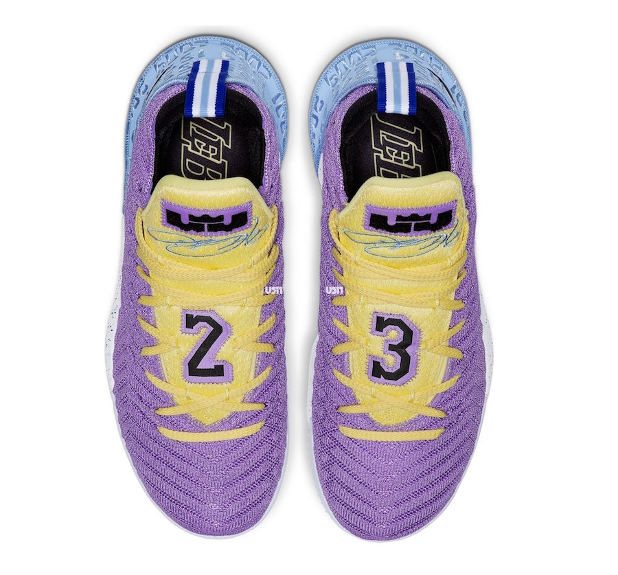 Nike,LeBron 16 Lakers,发售,CK476 特殊后跟设计!全新配色 Nike LeBron 16 “Lakers” 即将发售 Nike,LeBron 16 Lakers,发售,CK476 特殊后跟设计!全新配色 Nike LeBron 16 “Lakers” 即将发售