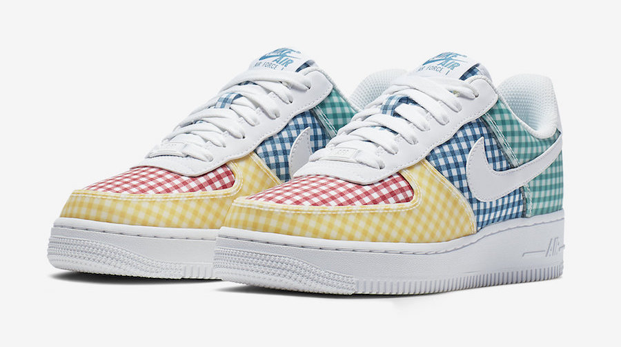 Air Force 1,AF1,Nike,发售 简约还是风骚?格纹加持的 Air Force 1 官图来了! Air Force 1,AF1,Nike,发售 简约还是风骚?格纹加持的 Air Force 1 官图来了!