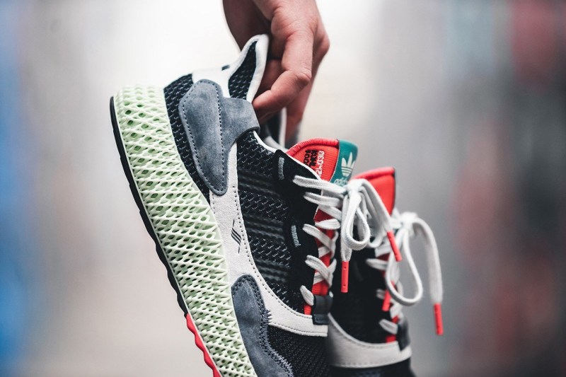 adidas,ZX4000,Alphaedge, 极具辨识度的科幻外形!两双全新 4D 跑鞋月底发售! adidas,ZX4000,Alphaedge, 极具辨识度的科幻外形!两双全新 4D 跑鞋月底发售!
