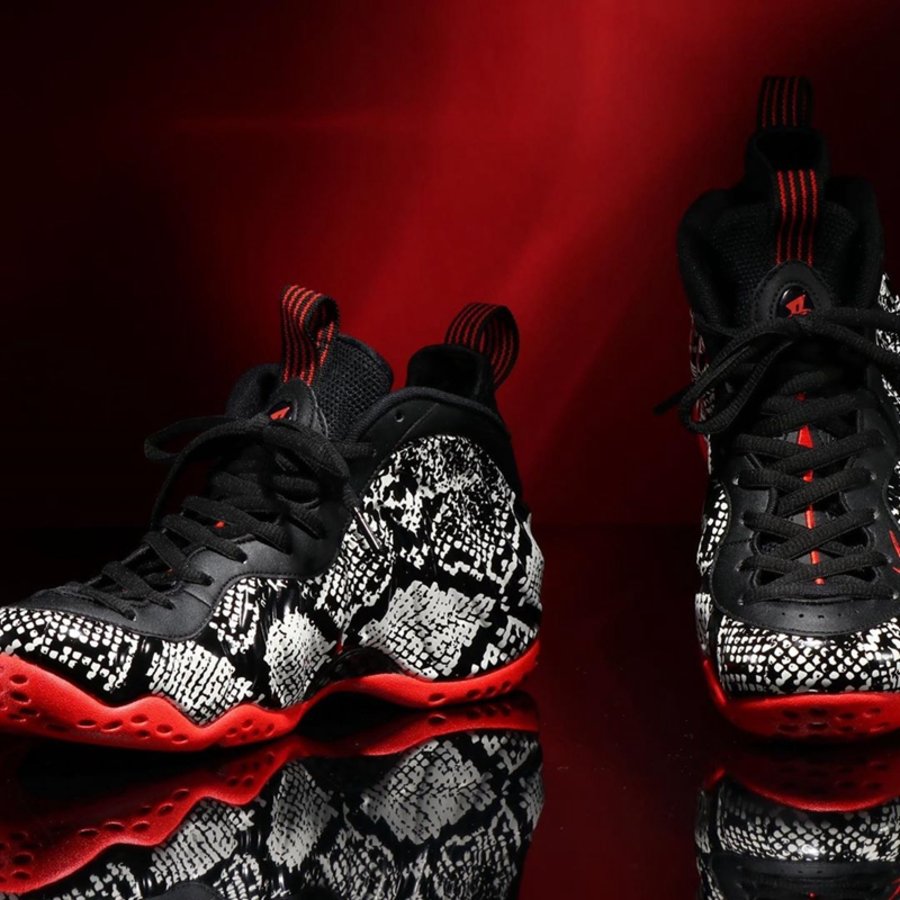 Nike,Air Foamposite One,Snakes 蛇纹喷 Air Foamposite One 释出全新美图,下周发售 Nike,Air Foamposite One,Snakes 蛇纹喷 Air Foamposite One 释出全新美图,下周发售