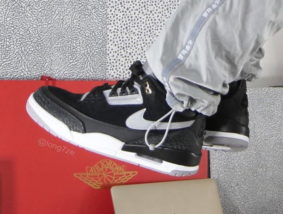 Air Jordan 3 Tinker,AJ3,发售,CK4 炫目 3M 反光!黑水泥 Air Jordan 3 Tinker 8 月登场 Air Jordan 3 Tinker,AJ3,发售,CK4 炫目 3M 反光!黑水泥 Air Jordan 3 Tinker 8 月登场