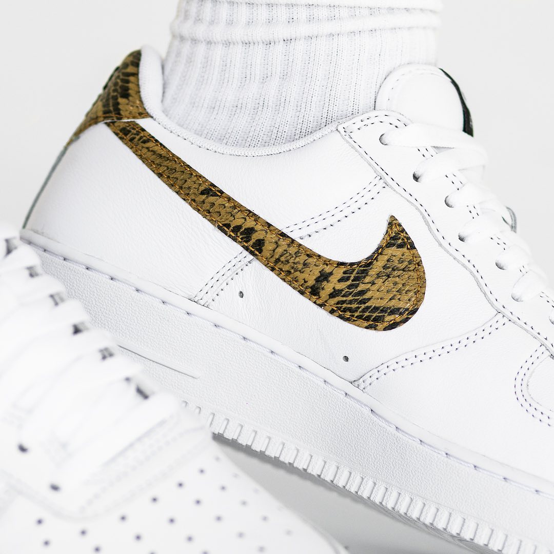 Nike,Air Force 1,发售 官网全码在售!蛇纹 Air Force 1 上脚美图欣赏 Nike,Air Force 1,发售 官网全码在售!蛇纹 Air Force 1 上脚美图欣赏
