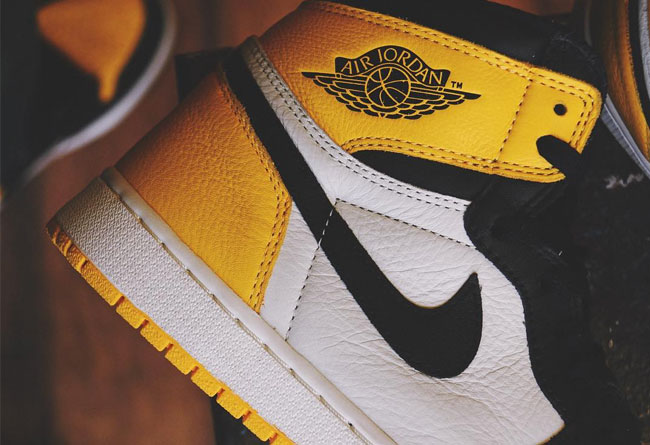 Nike,Air Jordan 1,AJ1,发售,AR102 黑黄脚趾 Air Jordan 1 要来了?全新实物图曝光! Nike,Air Jordan 1,AJ1,发售,AR102 黑黄脚趾 Air Jordan 1 要来了?全新实物图曝光!