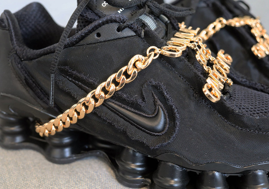 CDG,Nike,Shox TL,COMME des GAR 鞋子也戴「大金链」!这双 CDG x Nike Shox TL 有点帅.. CDG,Nike,Shox TL,COMME des GAR 鞋子也戴「大金链」!这双 CDG x Nike Shox TL 有点帅..