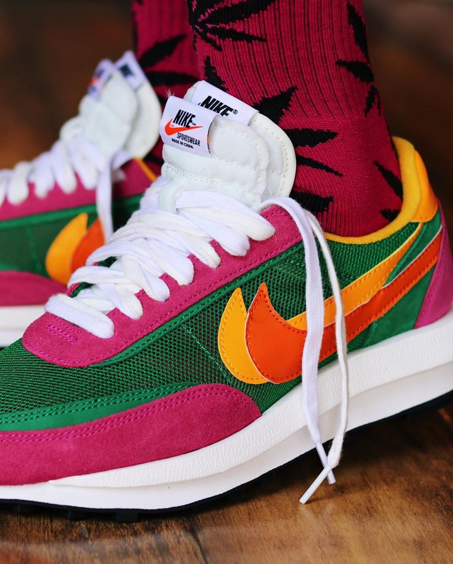 Nike,Sacai,LDV Waffle, 全新配色 Sacai x Nike 上脚美图欣赏!预计今夏发售! Nike,Sacai,LDV Waffle, 全新配色 Sacai x Nike 上脚美图欣赏!预计今夏发售!
