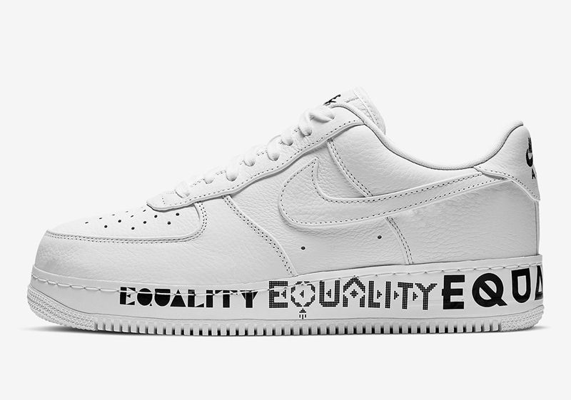 Nike,Air Force 1,AF1,AQ2118-10 独特字体点缀!Air Force 1 “EQUALITY” 下周发售! Nike,Air Force 1,AF1,AQ2118-10 独特字体点缀!Air Force 1 “EQUALITY” 下周发售!
