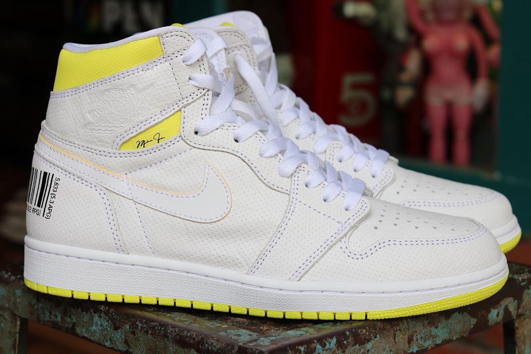 AJ1,Air Jordan 1,555088-170 条形码 Air Jordan 1 下月发售!细节有不少彩蛋 AJ1,Air Jordan 1,555088-170 条形码 Air Jordan 1 下月发售!细节有不少彩蛋