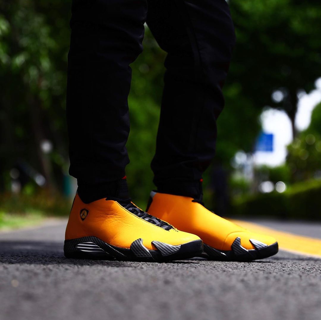 AJ14,Air Jordan 14,发售,上脚,BQ368 新老法拉利 Air Jordan 14 有何区别?本周末正式发售 AJ14,Air Jordan 14,发售,上脚,BQ368 新老法拉利 Air Jordan 14 有何区别?本周末正式发售