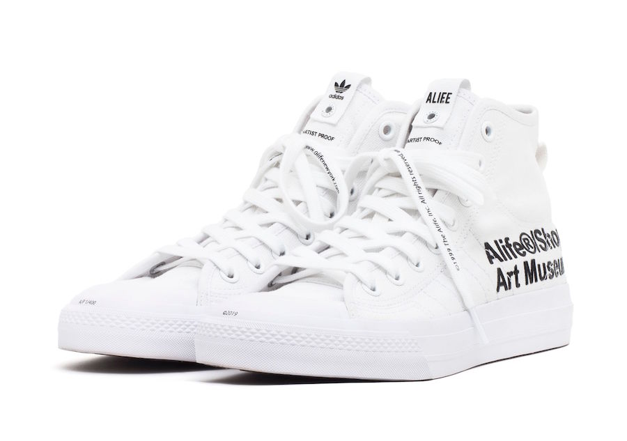 ALIFE,adidas,Nizza Hi,发售,G2771 1975 年的 NBA 实战鞋!全新 ALIFE x adidas 联名明日发售! ALIFE,adidas,Nizza Hi,发售,G2771 1975 年的 NBA 实战鞋!全新 ALIFE x adidas 联名明日发售!
