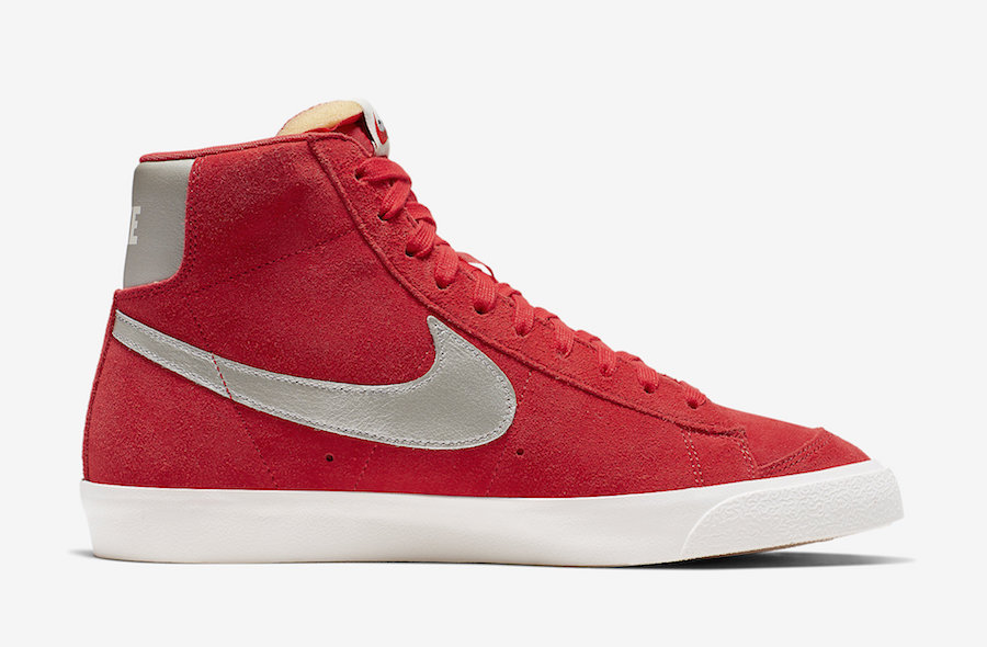 Nike,Blazer Mid,发售,CJ9693-600 抢眼大红色调 + 麂皮鞋身!Blazer Mid 新配色近期发售! Nike,Blazer Mid,发售,CJ9693-600 抢眼大红色调 + 麂皮鞋身!Blazer Mid 新配色近期发售!