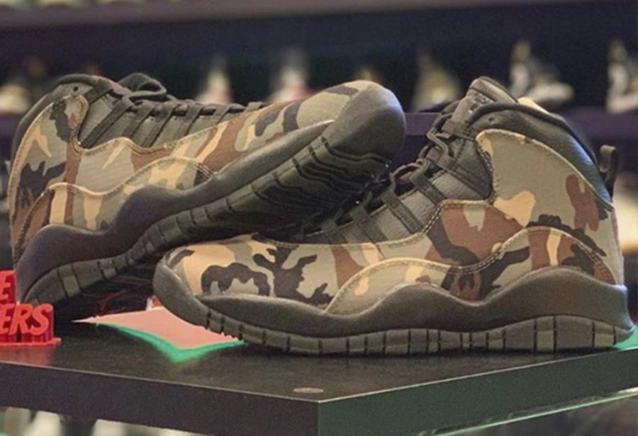 Air Jordan 10,AJ10,发售,310805-2 硬朗军事造型!迷彩 Air Jordan 10 实物曝光!八月发售! Air Jordan 10,AJ10,发售,310805-2 硬朗军事造型!迷彩 Air Jordan 10 实物曝光!八月发售!