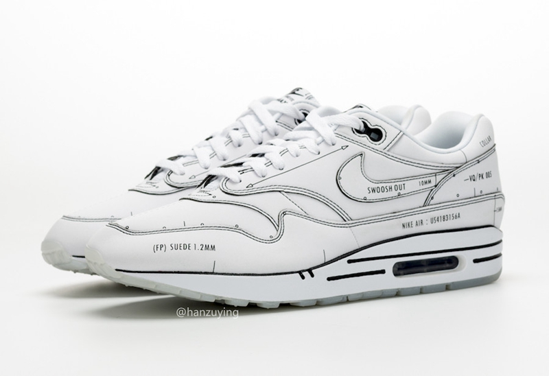 Nike,Air Max 1,Tinker,Schemati 官方二次元!手稿 Air Max 1 Thinker 新品曝光,年底发售! Nike,Air Max 1,Tinker,Schemati 官方二次元!手稿 Air Max 1 Thinker 新品曝光,年底发售!