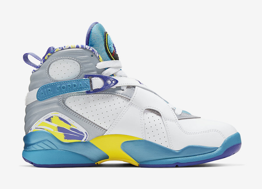 Nike,AJ8,Air Jordan 8,发售 3M 反光 + 清爽色调!Air Jordan 8 “White Aqua” 下周发售! Nike,AJ8,Air Jordan 8,发售 3M 反光 + 清爽色调!Air Jordan 8 “White Aqua” 下周发售!