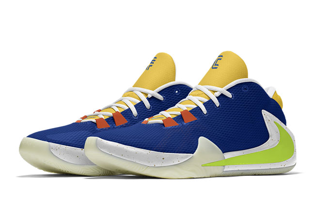 Nike Freak 1,Nike by You 包含夜光外底!字母哥首款战靴「官网定制」刚刚开启! Nike Freak 1,Nike by You 包含夜光外底!字母哥首款战靴「官网定制」刚刚开启!