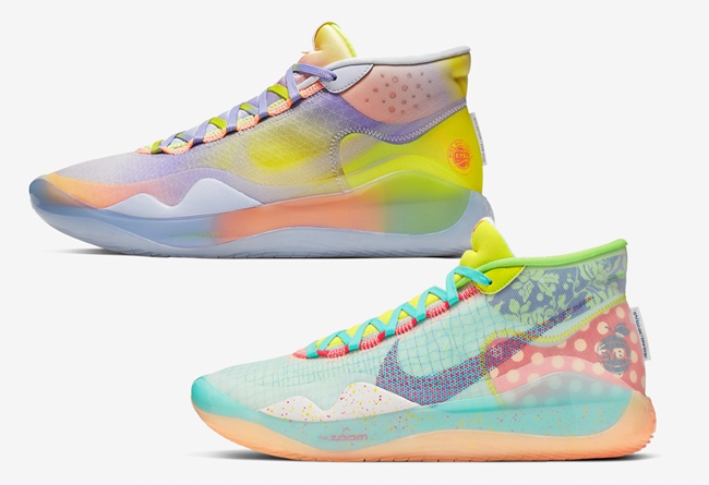 Nike,KD12,EYBL,CK1195-300,CQ43 霓虹灯 + 变色龙!两双全新配色 Nike KD 12 EYBL 即将发售! Nike,KD12,EYBL,CK1195-300,CQ43 霓虹灯 + 变色龙!两双全新配色 Nike KD 12 EYBL 即将发售!