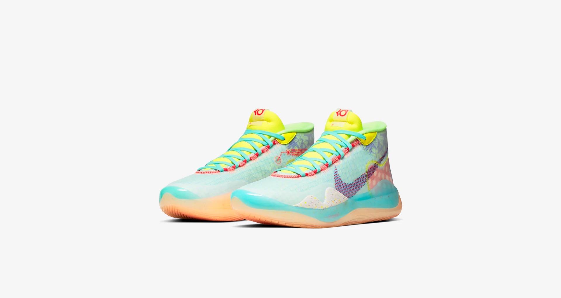 Nike,KD12,Peach Jam,CK1197-300 清爽夏日的糖果色调!全新配色 KD12 “Peach Jam” 明日发售! Nike,KD12,Peach Jam,CK1197-300 清爽夏日的糖果色调!全新配色 KD12 “Peach Jam” 明日发售!