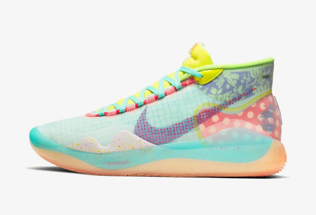 Nike,KD12,Peach Jam,CK1197-300 清爽夏日的糖果色调!全新配色 KD12 “Peach Jam” 明日发售! Nike,KD12,Peach Jam,CK1197-300 清爽夏日的糖果色调!全新配色 KD12 “Peach Jam” 明日发售!