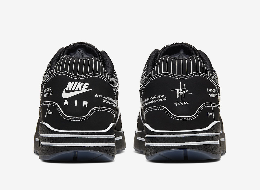 Nike,CJ4286-001,Air Max 1,发售 市场价破两千!延期发售的手稿 Air Max 1 明日登场 Nike,CJ4286-001,Air Max 1,发售 市场价破两千!延期发售的手稿 Air Max 1 明日登场