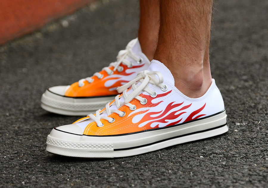 Converse,Chuck 70,165024 抢眼醒目的火焰纹饰!Converse Chuck 70 官网还能买! Converse,Chuck 70,165024 抢眼醒目的火焰纹饰!Converse Chuck 70 官网还能买!