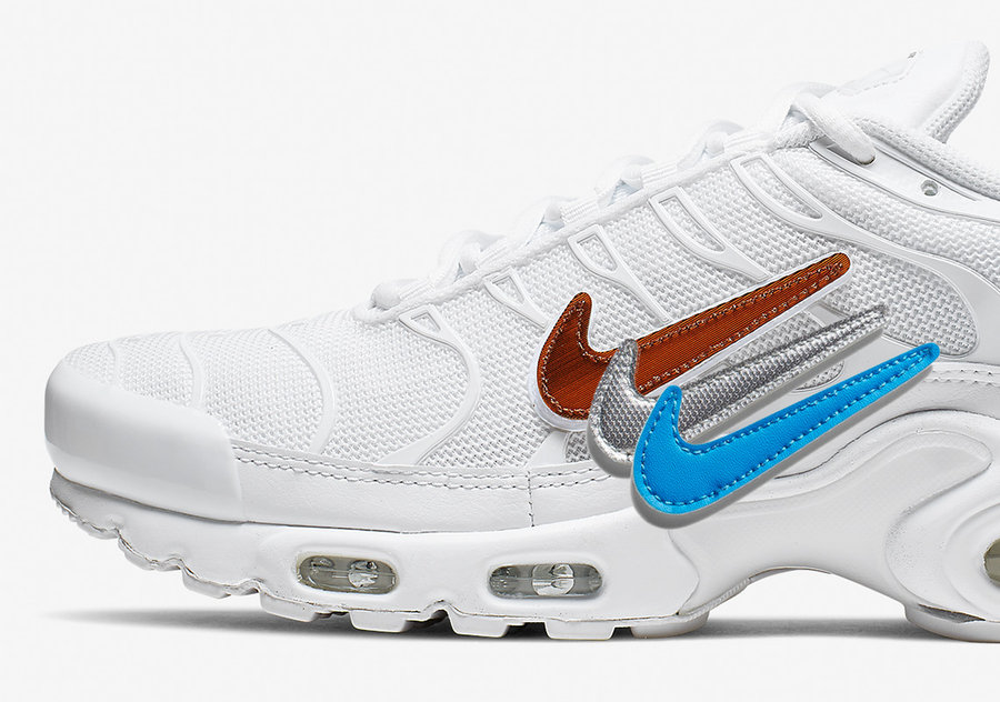 Nike,Air Max Plus,CJ9696-100,发 复古跑鞋也能换勾了!这双纯白 Air Max Plus 你得特别留意! Nike,Air Max Plus,CJ9696-100,发 复古跑鞋也能换勾了!这双纯白 Air Max Plus 你得特别留意!