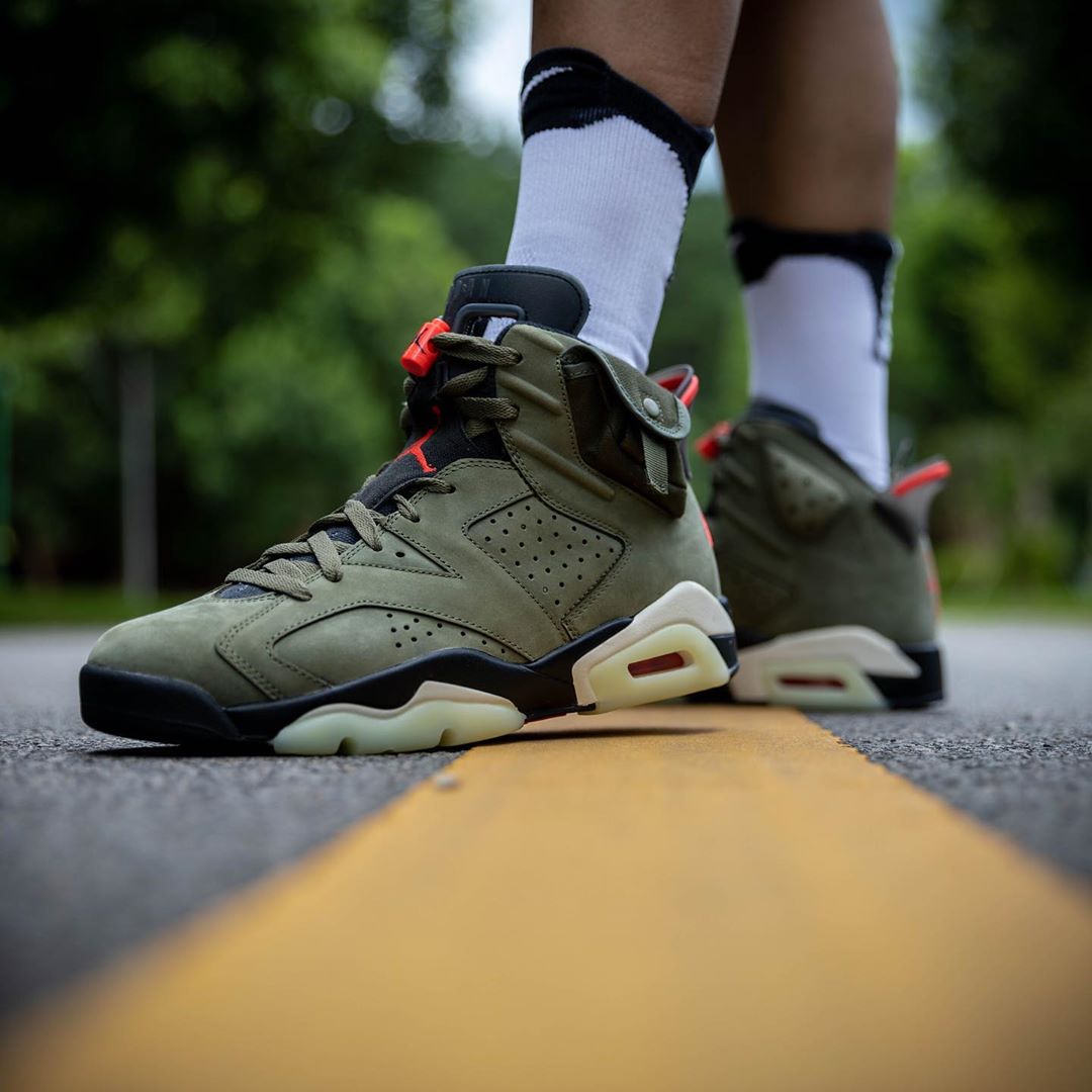 Travis Scott,AJ6,Air Jordan 6, Travis Scott x AJ6 货量曝光!入手难度有点高! Travis Scott,AJ6,Air Jordan 6, Travis Scott x AJ6 货量曝光!入手难度有点高!