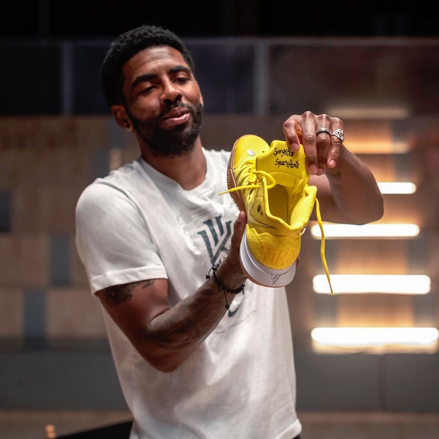 Nike,Kyrie 5,CJ6951-700,CJ6951 《海绵宝宝》联名系列终于来了!5 双鞋款 8 月陆续发售! Nike,Kyrie 5,CJ6951-700,CJ6951 《海绵宝宝》联名系列终于来了!5 双鞋款 8 月陆续发售!