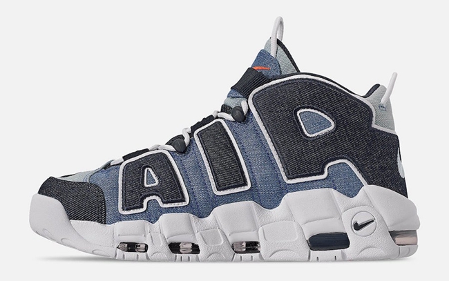 Nike,Air More Uptempo,Denim,CJ 罕见单宁撞色鞋面!这双 Nike「大 AIR」有点太酷了! Nike,Air More Uptempo,Denim,CJ 罕见单宁撞色鞋面!这双 Nike「大 AIR」有点太酷了!