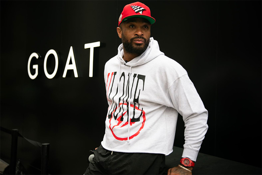 GOAT,PJ Tucker,AJ4,Air Jordan AJ4 鞋王 PJ Tucker 突击降临中国!看看他这次穿了什么鞋? GOAT,PJ Tucker,AJ4,Air Jordan AJ4 鞋王 PJ Tucker 突击降临中国!看看他这次穿了什么鞋?