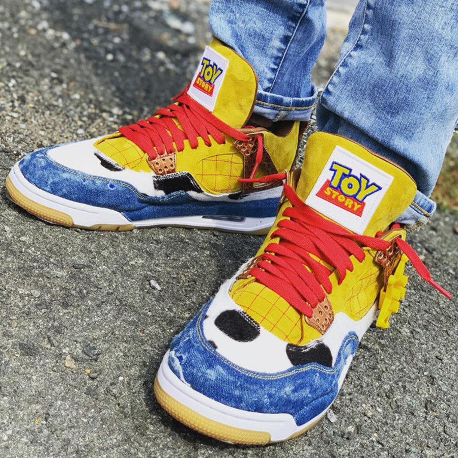 AJ,AJ4,Toy Story 完美还原人物形象!Air Jordan 4 又有新玩法! AJ,AJ4,Toy Story 完美还原人物形象!Air Jordan 4 又有新玩法!