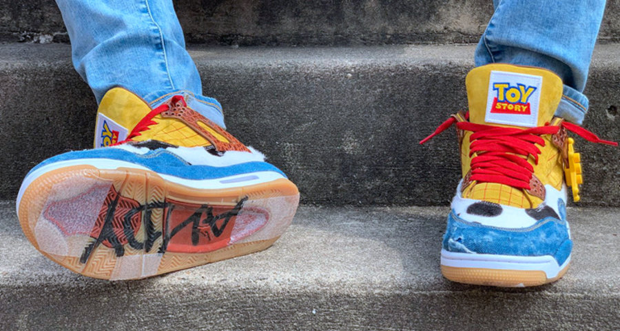 AJ,AJ4,Toy Story 完美还原人物形象!Air Jordan 4 又有新玩法! AJ,AJ4,Toy Story 完美还原人物形象!Air Jordan 4 又有新玩法!