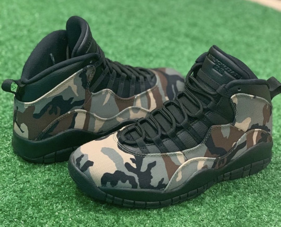 AJ,AJ10,310805-200,Camo 不止是迷彩配色!这双 Air Jordan 10 真不简单! AJ,AJ10,310805-200,Camo 不止是迷彩配色!这双 Air Jordan 10 真不简单!